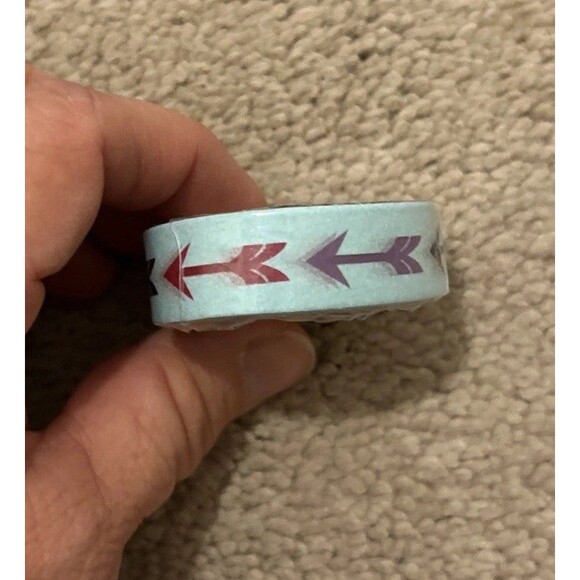 scrapbooking supplies lot 8 Pieces New, Stickers, Paper, Letters, Ribbon, Tape - Picture 8 of 12